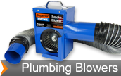 Smoke blowers used for smoke testing plumbing